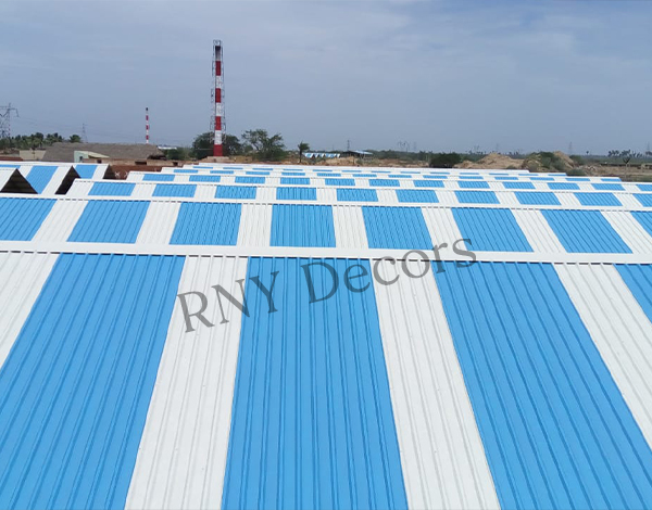 Colour Coated Roofing and Fabrication Service in Ashok Nagar